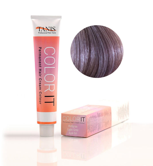 Permanente Haarfarbe COLOR-IT Hellgrau