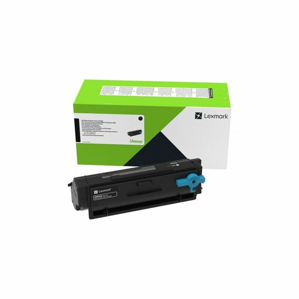 Original Toner Lexmark 55B200E Schwarz