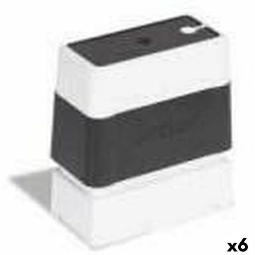 Siegel Brother 12 x 12 mm Schwarz (6 Stück)