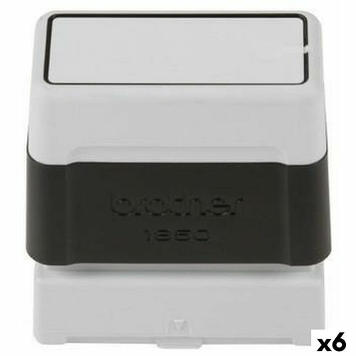Siegel Brother    18 x 50 mm Schwarz (6 Stück)