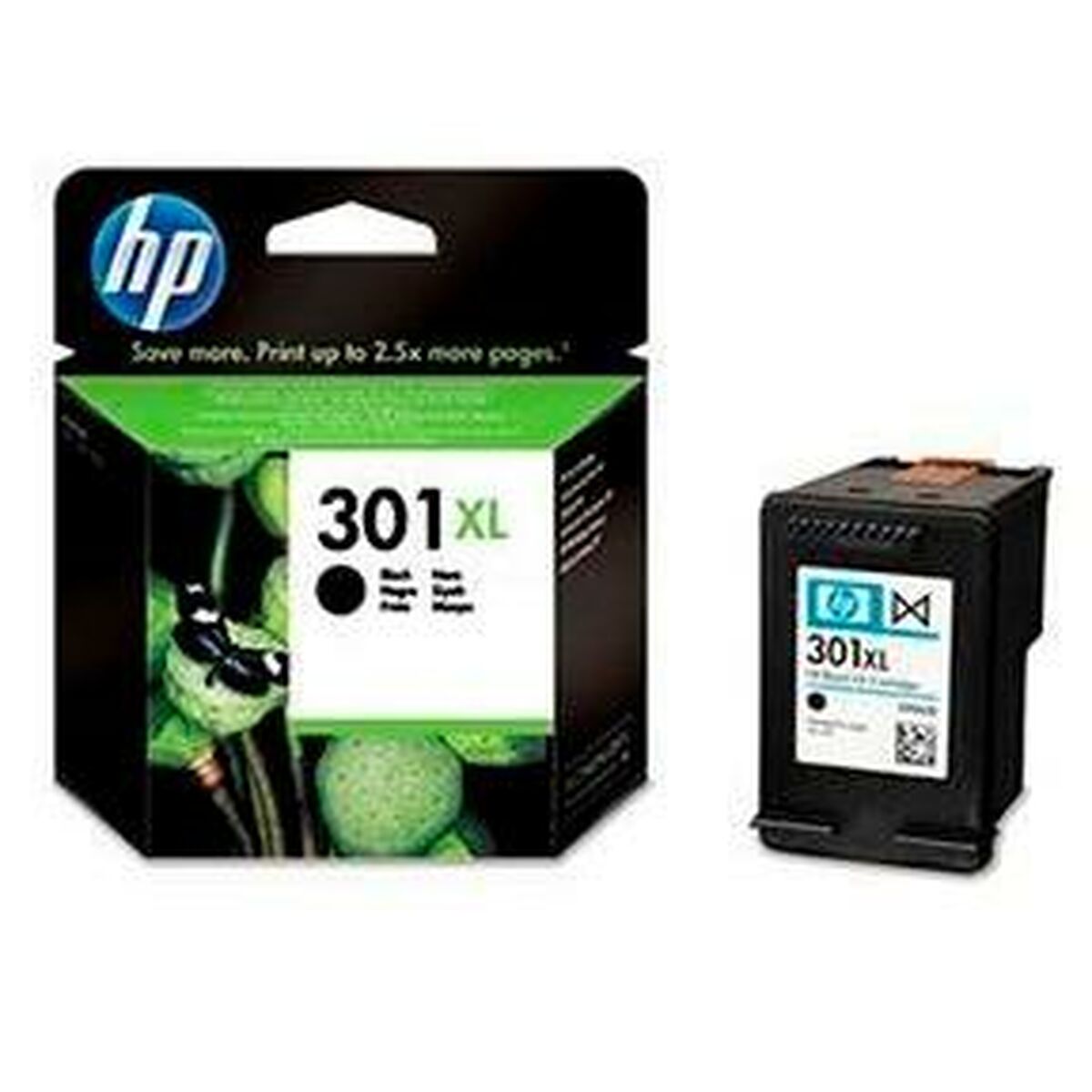 Original Tintenpatrone HP Nº301XL Schwarz (60 Stück)