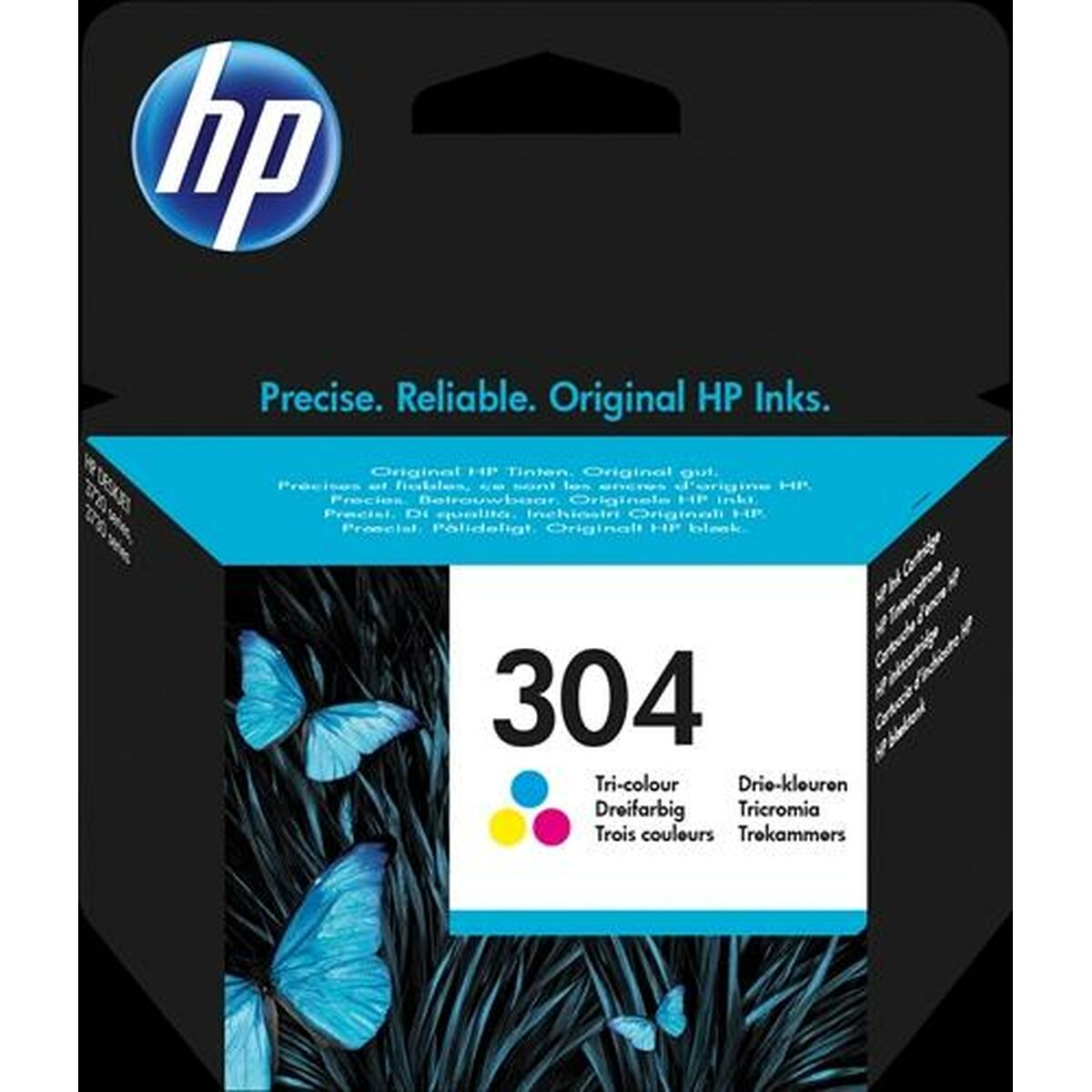 Original Tintenpatrone HP DESKJET 3720 - Nº304 Dreifarbig (60 Stück)