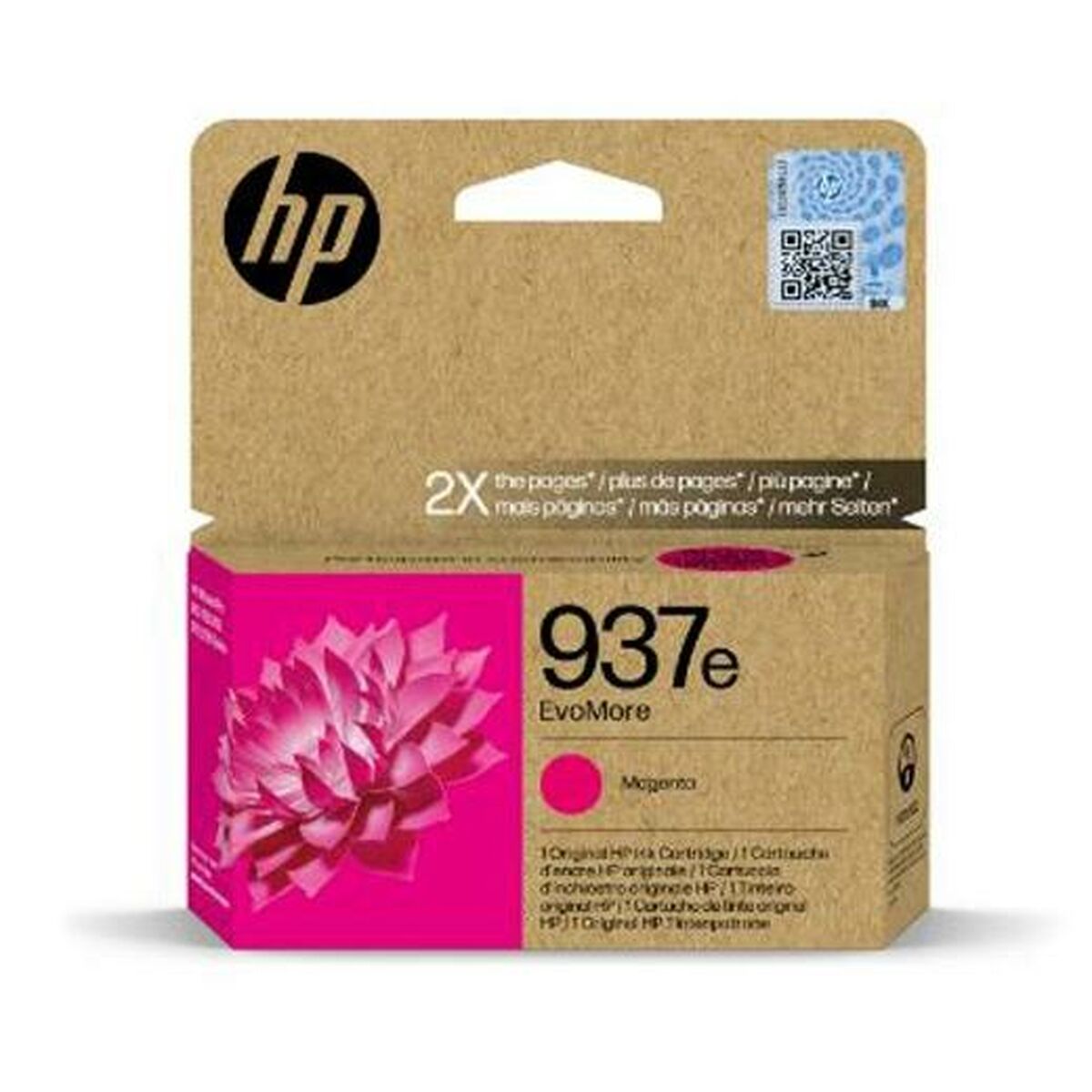 Original Tintenpatrone HP Nº 937E Magenta (50 Stück)