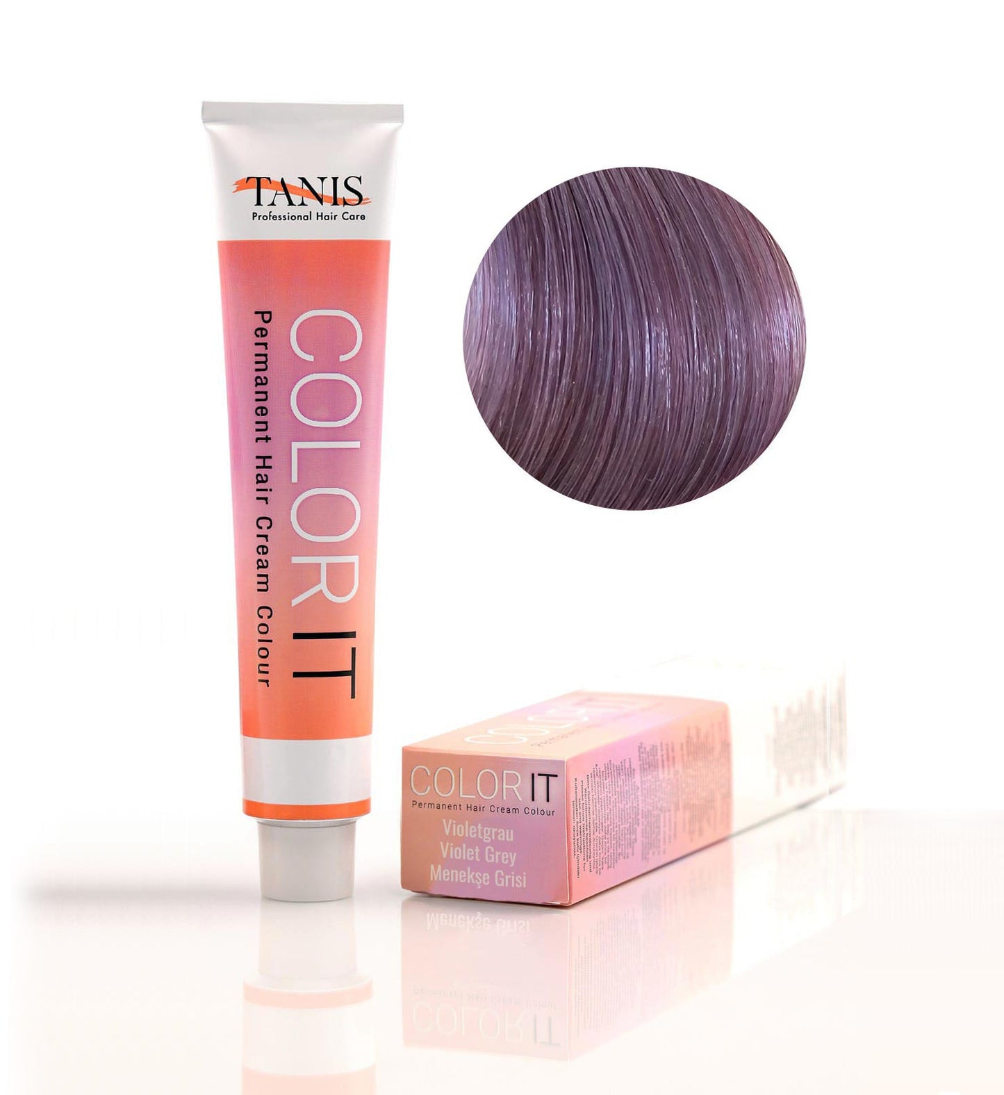 Permanente Haarfarbe COLOR-IT Violetgrau