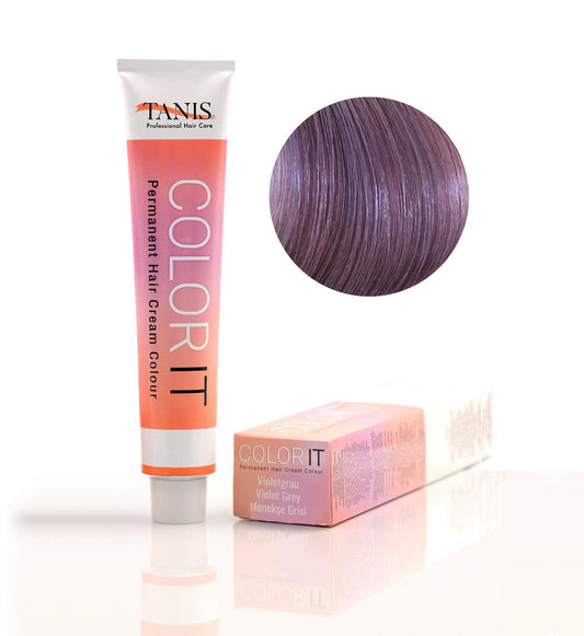 Permanente Haarfarbe COLOR-IT Violetgrau