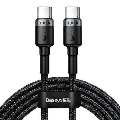 Baseus Cafule USB-kablar USB 2.0 2 m USB C Svart