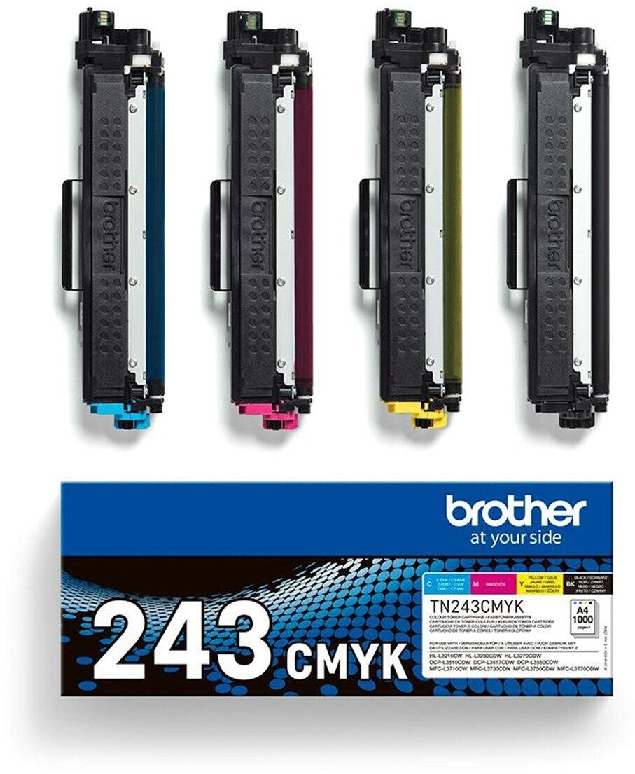 Brother TN-243CMYK Original Tonerkartusche Multipack 4-farbig Neu