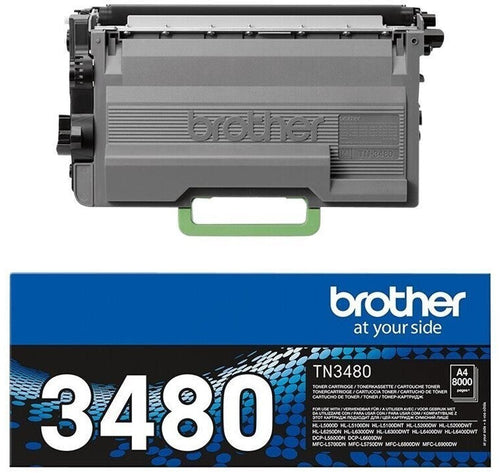 Brother TN-3480 Original Tonerkassette Schwarz – Bis zu 8.000 Seiten