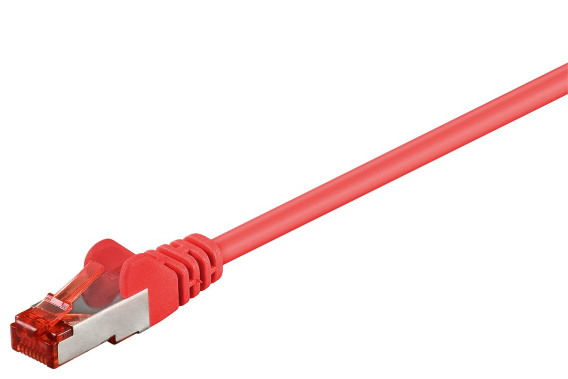 Goobay 95517 nätverkskablar Röd 5 m Cat6 S/FTP (S-STP)