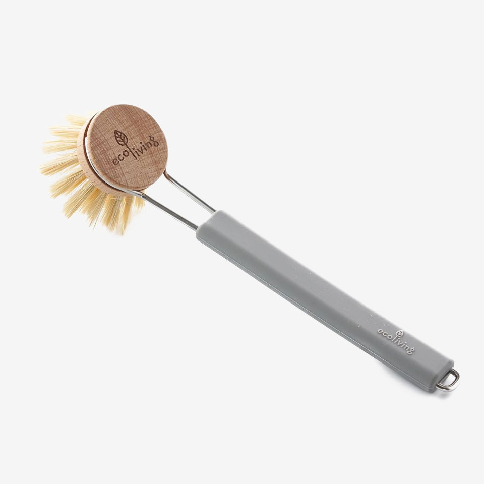 Wood & Silicone Dish Brush
