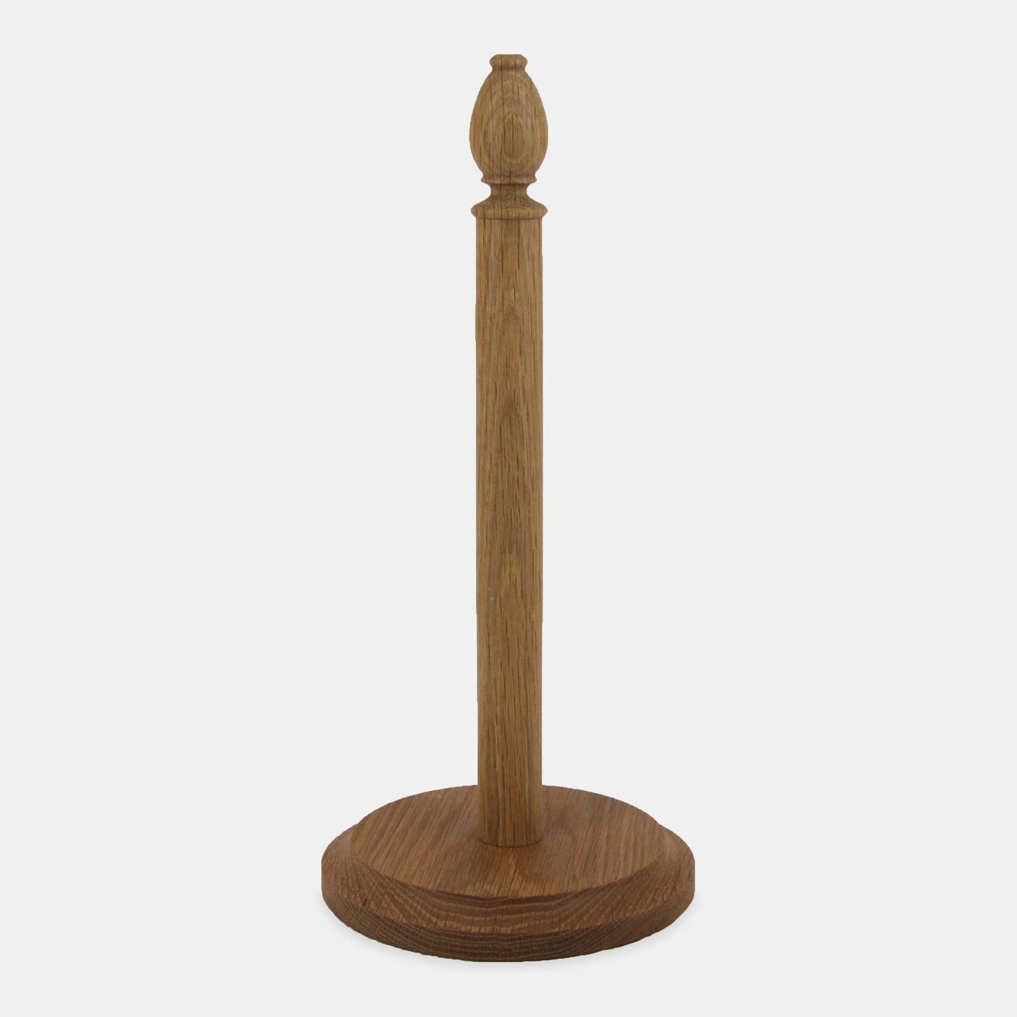 Oak Kitchen Roll Stand