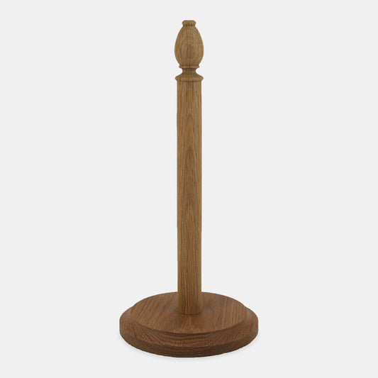 Oak Kitchen Roll Stand