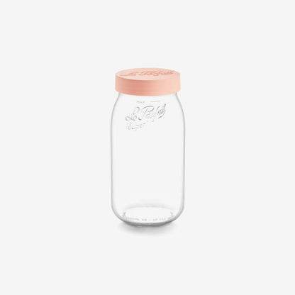Le Parfait 'Color Vis' Screw Top Storage Jars