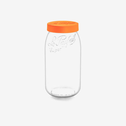 Le Parfait 'Color Vis' Screw Top Storage Jars