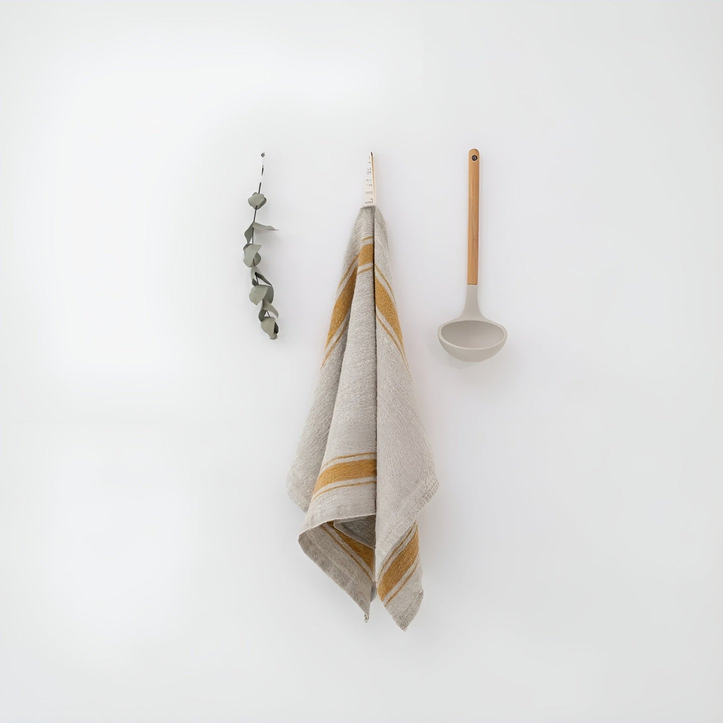 100% Linen Stripe Vintage Kitchen Towel