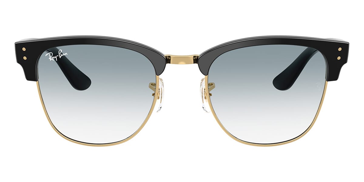 Ray-Ban Clubmaster Reverse RBR0504S#colour_black-on-gold-blue-to-clear-gradient
