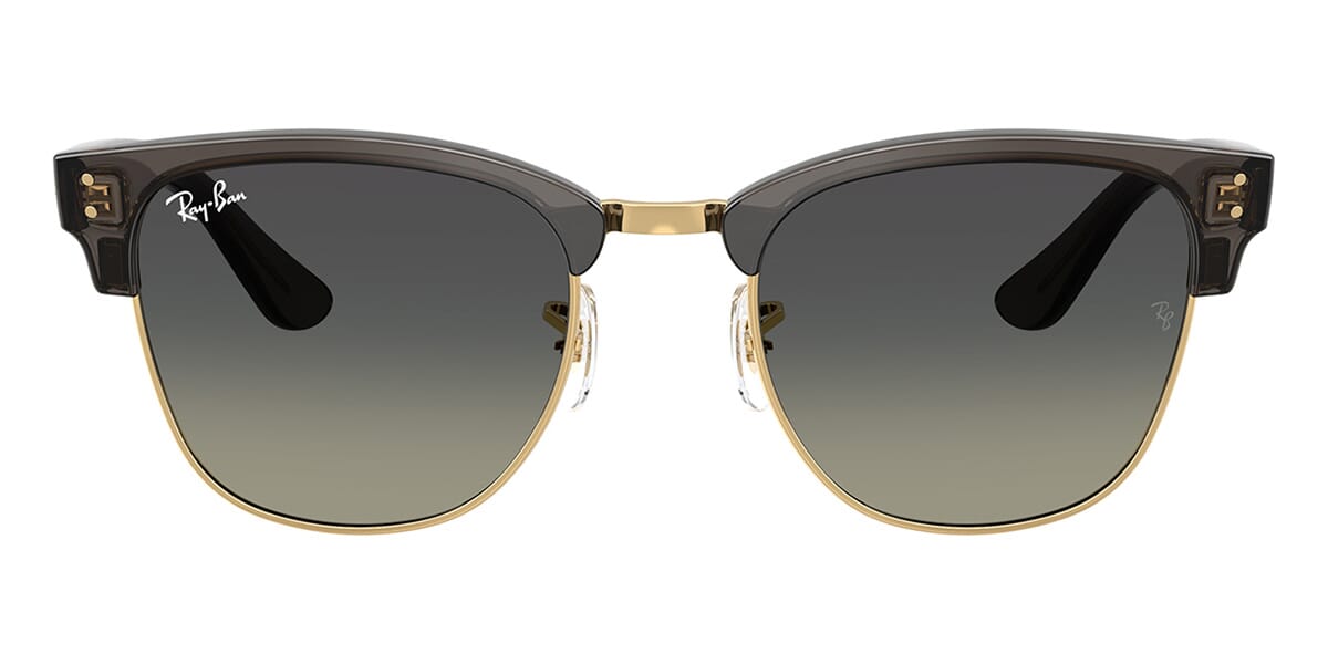 Ray-Ban Clubmaster Reverse RBR0504S#colour_dark-grey-crystal-on-gold-grey-gradient