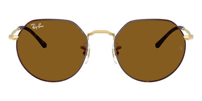 Ray-Ban Jack RB3565#colour_matte-havana-on-matte-arista-gold-brown