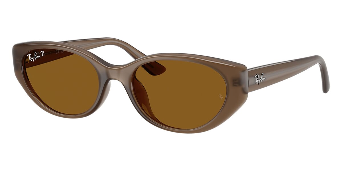 Ray-Ban RB4457D#colour_crystal-brown-dark-brown-polarised