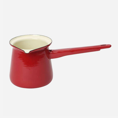Turkish Enamel Coffee Pot / Saucepan