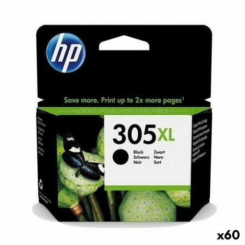 Original Tintenpatrone HP 305XL Schwarz (60 Stück)