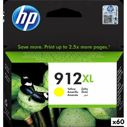 Original Tintenpatrone HP 912XL Gelb (60 Stück)