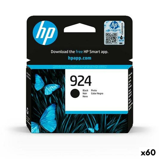 Original Tintenpatrone HP Nº 924 Schwarz (60 Stück)