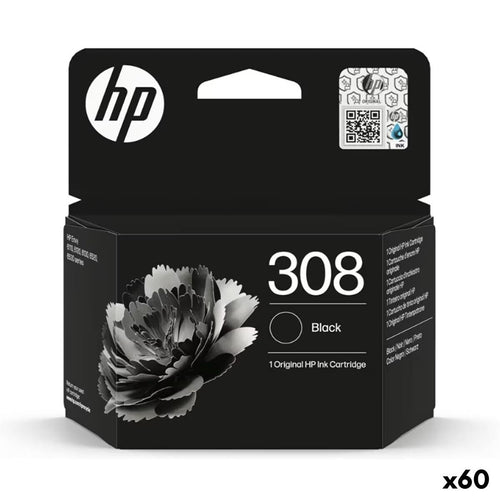 Original Tintenpatrone HP Nº 308 Schwarz (60 Stück)