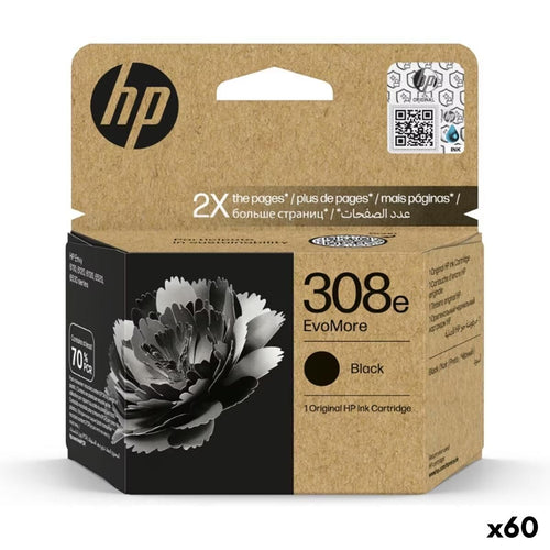 Original Tintenpatrone HP Nº 308E Schwarz (60 Stück)