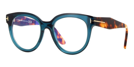 Tom Ford TF5987-B #colour_shiny crystal petrol with tortoise