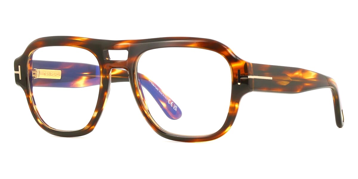 Tom Ford TF6085-B Blue Light#colour_shiny-dark-havana